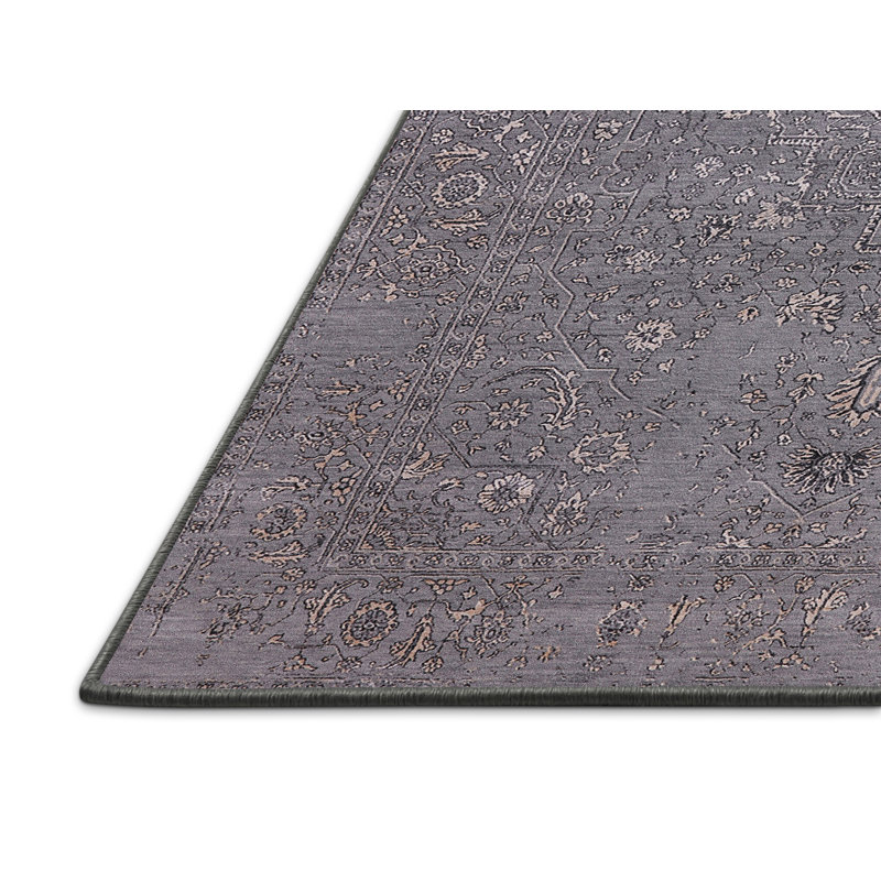 Tapis oriental gris Sharee, Rectangle 6 pi x 9 pi