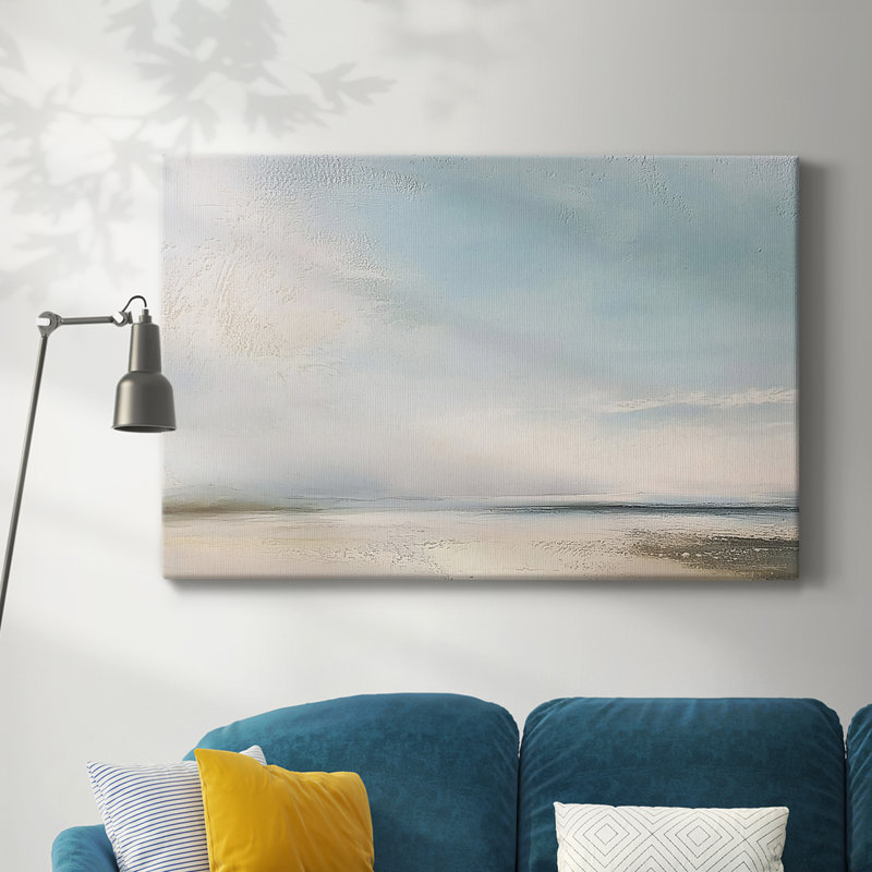 Série de paysages abstraits CXI, H 12 po x l 18 po