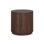 Round Teak Solid Wood Outdoor Side Table , 20 " W 20 " D