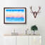 Cold Mountain in Abstract - Picture Frame Graphic Art Print-55684988-55684989