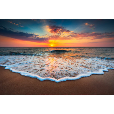 Beautiful Sunrise Over The Sea