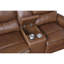 Causeuse inclinable électrique Saddle Brown-360898668