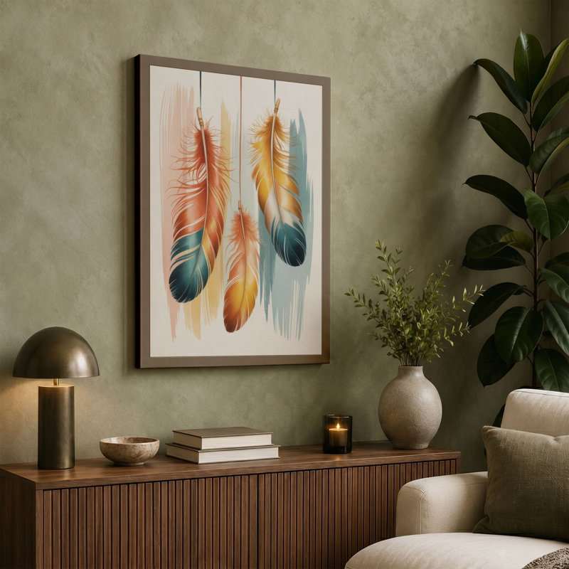 Print, 30x20 - 76.2 x 50.8 cm, Teal Border