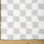 Tapis en polypropylène tissé à la machine Gorney gris clair / crème