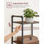 Aliha 129.5cm H Metal Standard Bookcase-1436937064-1436937071