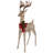 Glass Staked Christmas Reindeer Outdoor Lights