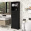 Grande armoire de salle de bain avec 3 tiroirs et tablettes réglables