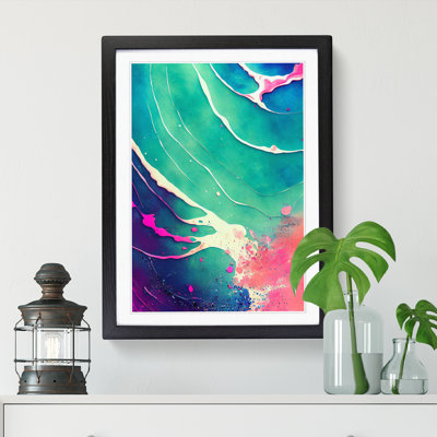 Seashell Splatter Vol.3 - Single Picture Frame Painting
