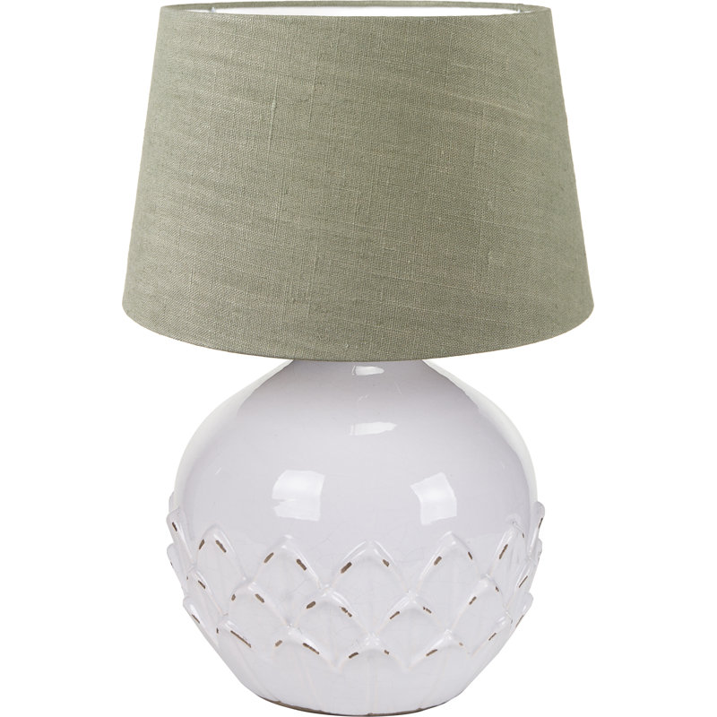 Benonie Ceramic Table Lamp, 14.17" H x 9.84" W x 9.84" D
