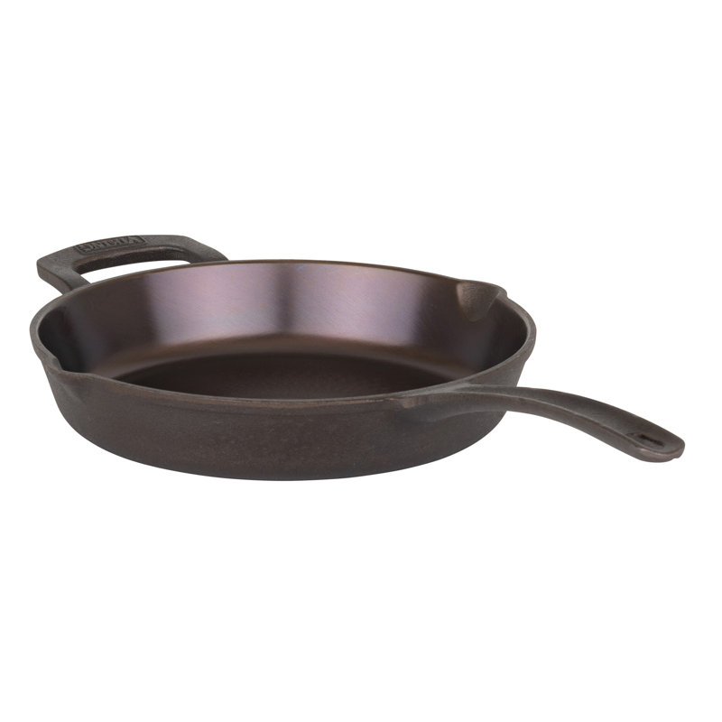 Poêle à frire Viking en fonte 10 po, bronze