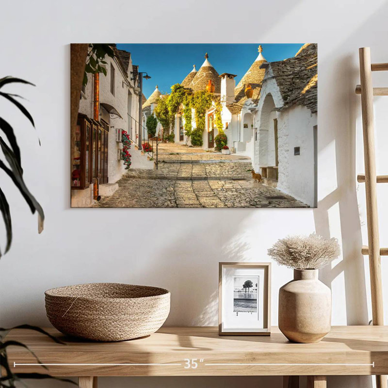 Sireci Alberobello Trulli Homes, 16" H x 24" W