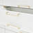 Palm Gate 6-Drawer Dresser - Cloud White