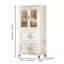 Armoire pliante polyvalente avec porte magnétique et roulettes pour un rangement efficace