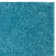 Tapis turquoise à longs poils
