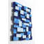 Jamming Glass And Metal Wall Sculpture