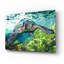 «Sea Turtle Reef» par Tim Jeffs, art mural en acrylique, 16 po x 12 po