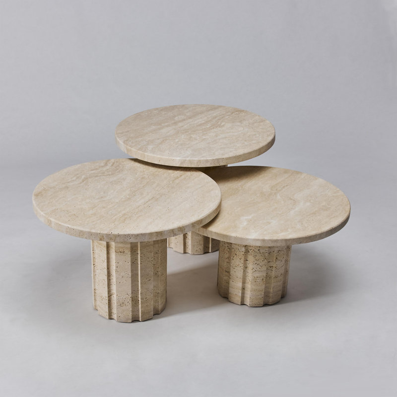 Ensemble de tables basses 3 pièces Amerigo