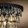 Abianna 3-Lights 12" Teardrop Glass Flush Mount Ceiling Light