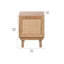 Cerelia 40 cm W Bedside Table
