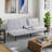 Lumira Serta Lisbon 65" Cup Holder Convertible Sofa