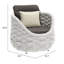 Chaise d'appoint Reef - gris