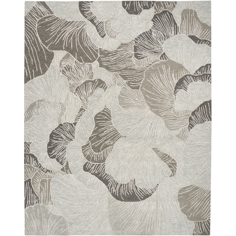 Tapis d'intérieur moderne Nourison Avra, Rectangle 8 pi 6 po x 11 pi 6 po