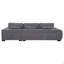 Canapé modulaire rembourré gris anthracite Plather