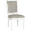 Chaise d'appoint en lin Moneta crème-16763453