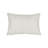 16x24 Knotted Filled Lumbar Pillow White