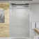 Eclipse 45'' - 48'' W x 76'' H Bypass Frameless Shower Door with Clear Glass