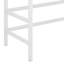 Lit mezzanine simple en bois massif avec échelle-36430628