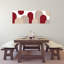 Art mural contemporain contemporain abstrait à arches concentriques modernes-1288379970