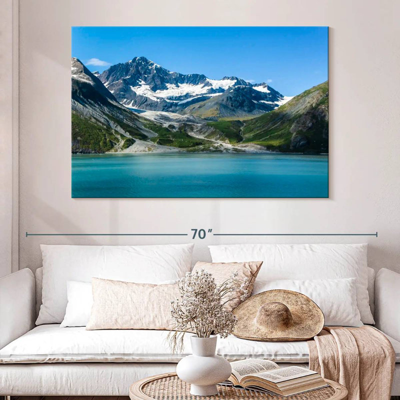 Alvord Blue Waters de Glacier Bay, H 34 po x l 51 po