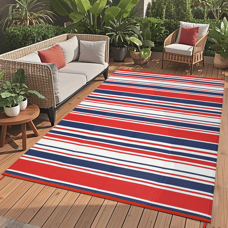 Area Rug, Rectangle 244 x 305 cm, Red