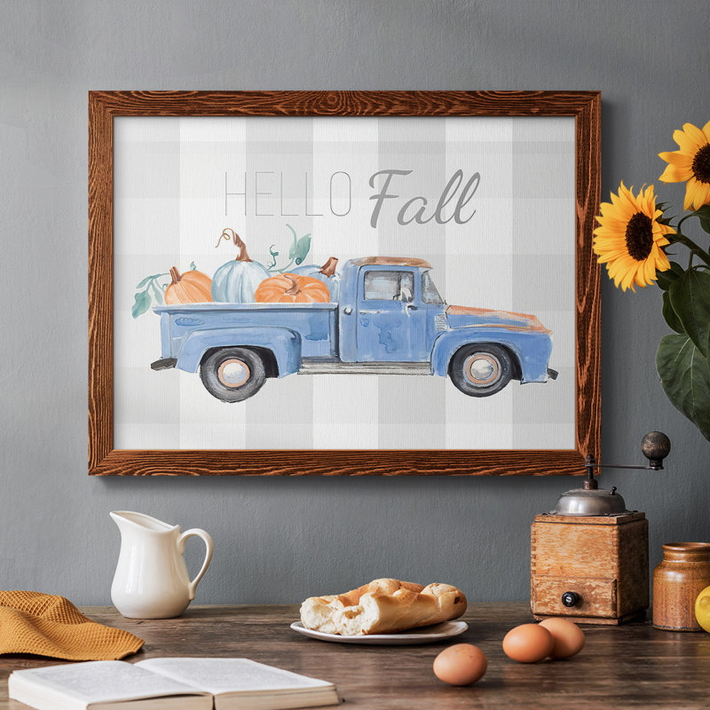Happy Harvest II, reproduction d'art sur toile, Érable, H 26 po x l 38 po x P 1,5 po