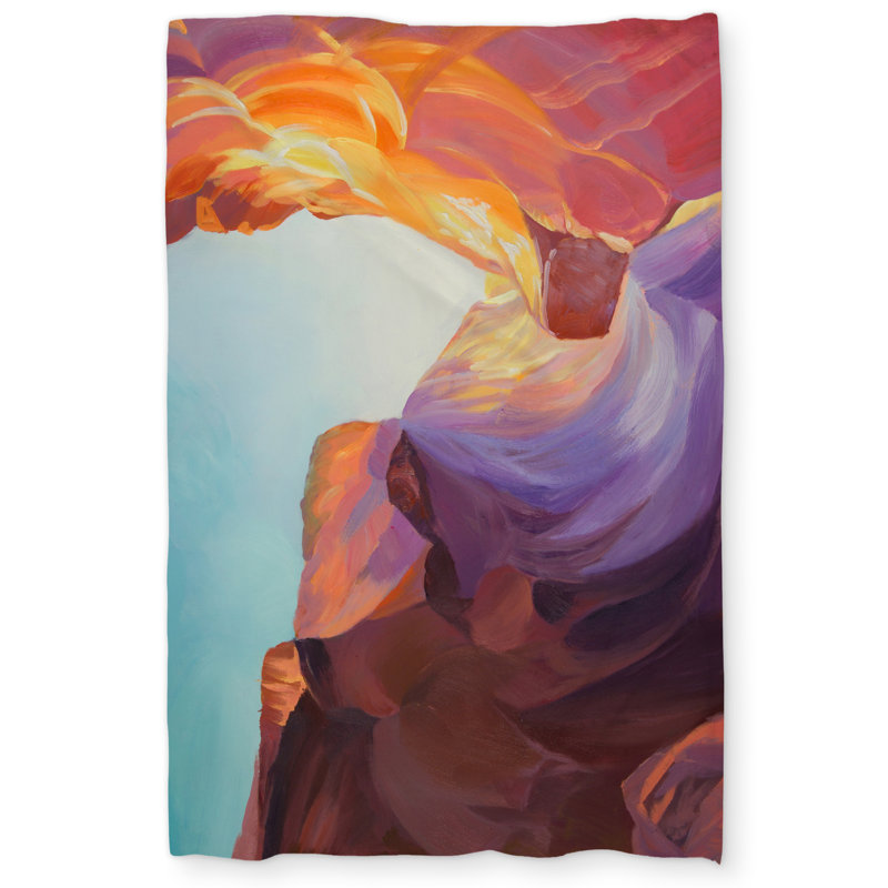 Antelope Canyon Orange Mountains Duvet Cover | Home Decor