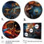 Surrealism Cosmic Surrender - Surrealism Canvas Prints-691007135-691007132