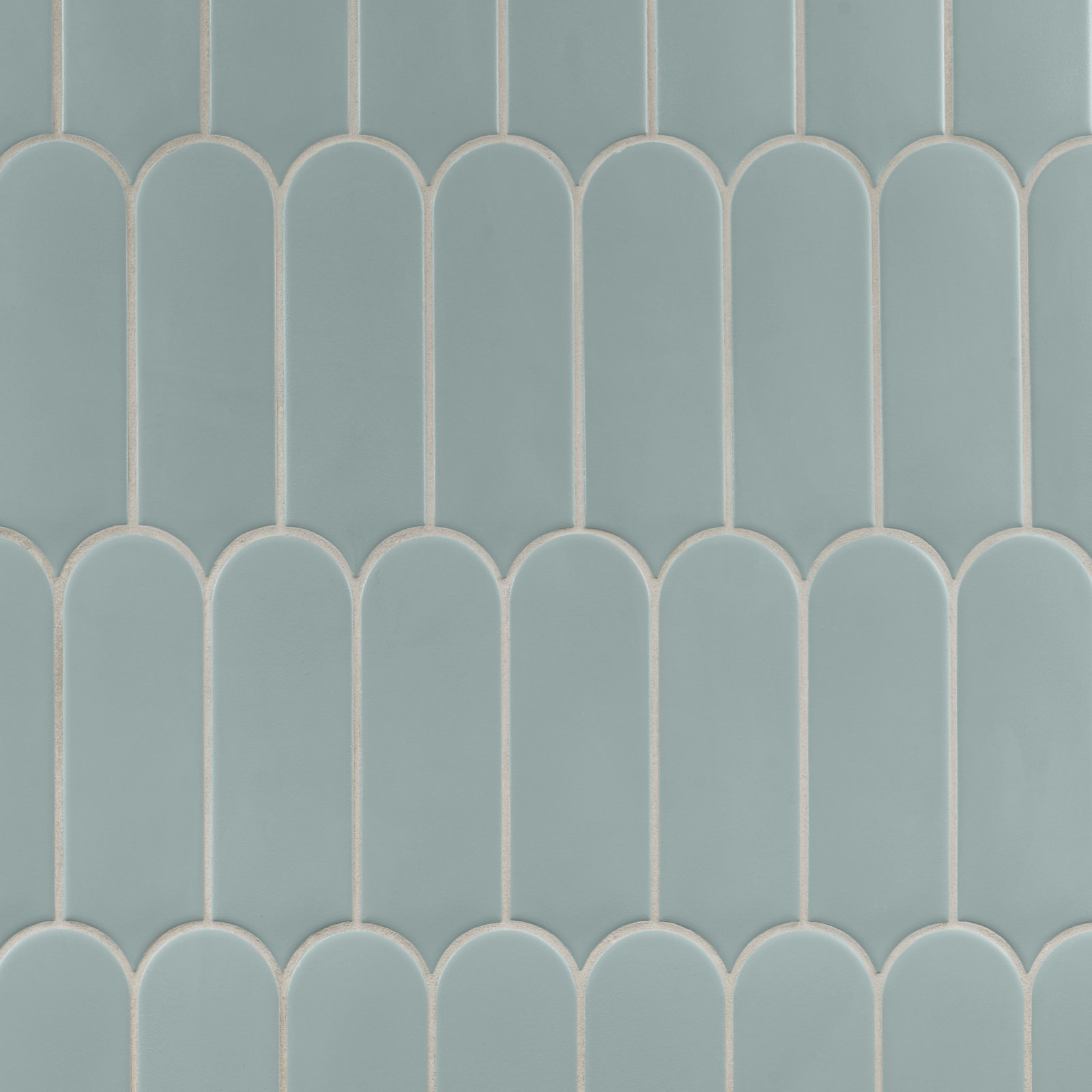 Airy 2.83 in. x 7.67 in. Fishscale Matte Ceramic Wall Tile (5.15 Sq. Ft. / Case), Green