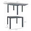 Table de salle à manger d'extérieur extensible Outsunny (table incluse seulement)