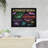 Colourful Dinosaurs - Jurassic Room - 1 Piece Rectangle Graphic Art Print On Wrapped Canvas-247211670