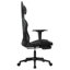 Fauteuil de jeu avec repose-pieds en similicuir-2038813675