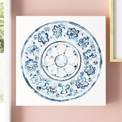 «Porcelain Design II», peinture sur toile
