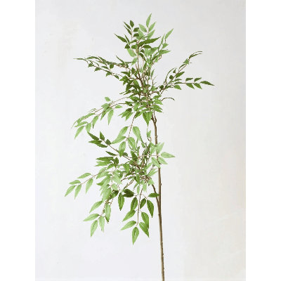Oversized Willow Leaf Branch â€“ 43.3"