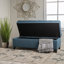 Banc de rangement rembourré en polyester Twania-203486497