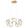 Braely 6000K LED Pendant Light fixture Adjustable Dimmable Hanging Chandelier