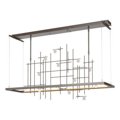 Luminaire suspendu linéaire à DEL Four Seasons Spring