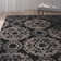 Tapis noir Fonzo