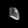 1 - Light LED Flush Mounted Sconce