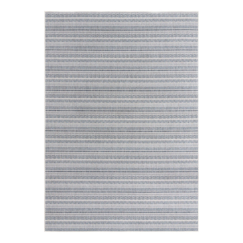 Evolet Striped Indoor / Outdoor Rug, Rectangle 7' x 10'
