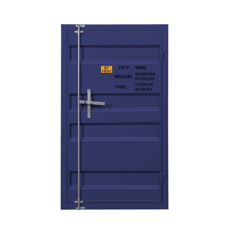 Commode Cargo, Bleu